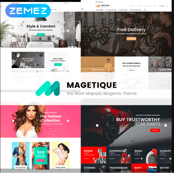 premium Magento themes 