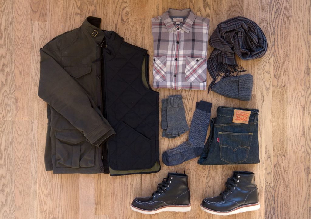 Winter clothes fashion 