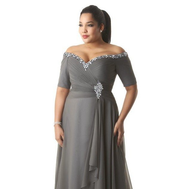 plus-size formal party dresses